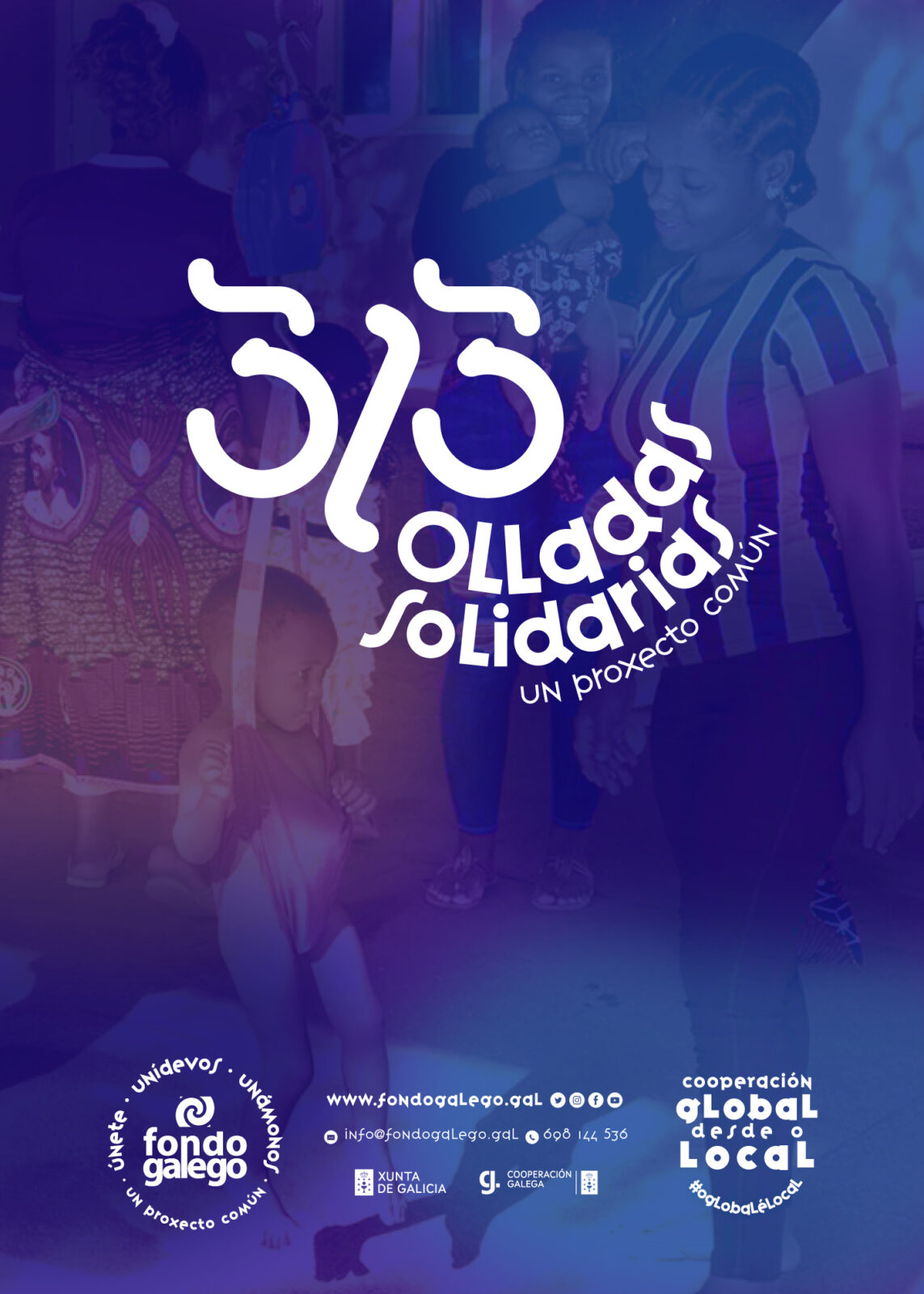 Campanha "313 olladas solidarias" para o Fondo Galego