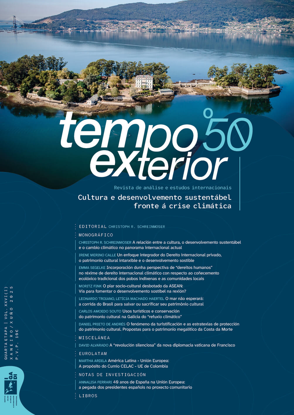 IGADI - Tempo Exterior nº50 - Capa principal