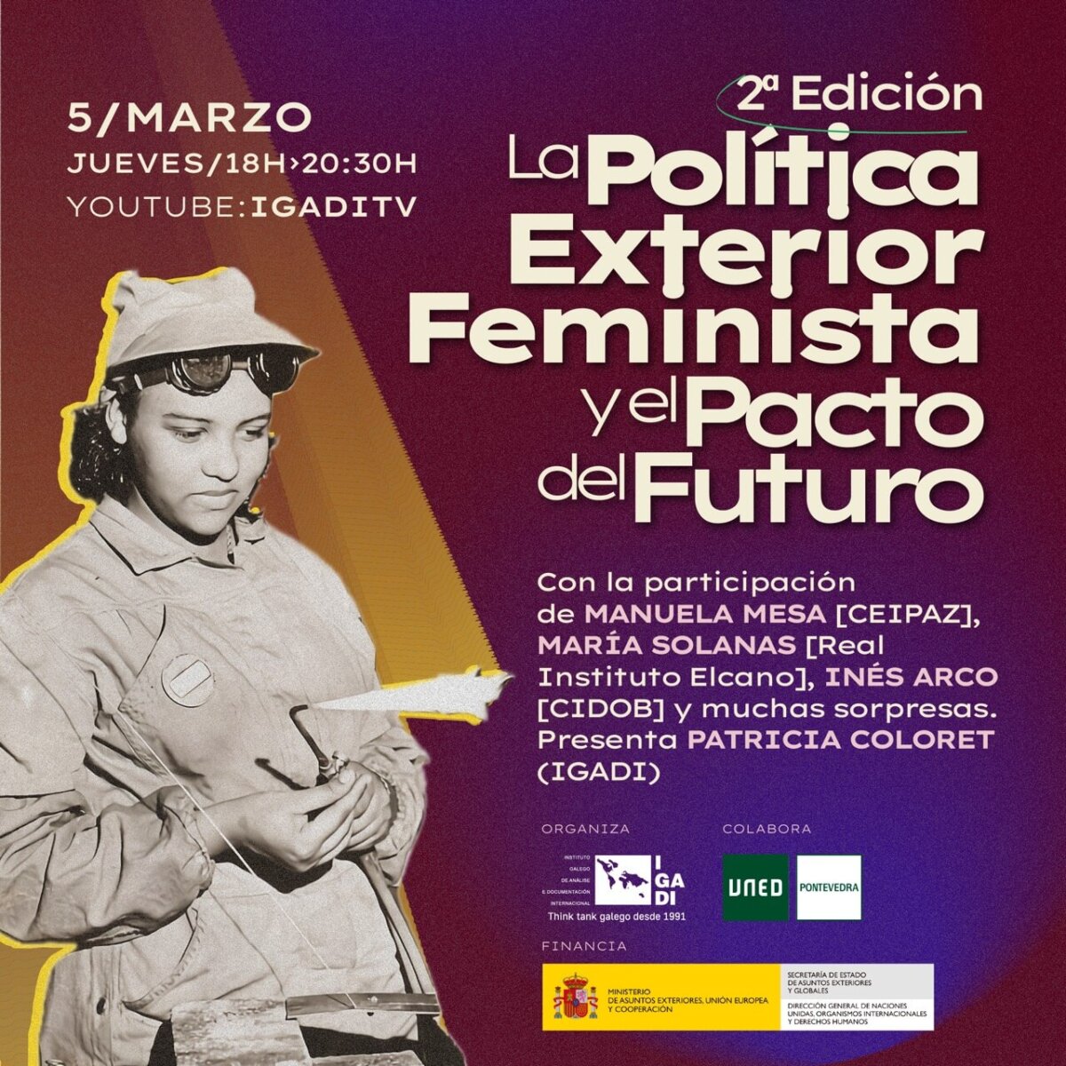Ciclo de conferências "La Política Exterior Feminista"