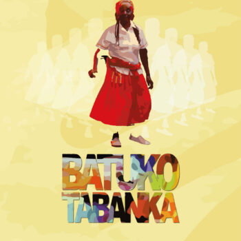 Desenho de cartaz para a divulgação da atuação de Batuko Tabanka, promovida polo Fondo Galego de Cooperación e Solidariedade