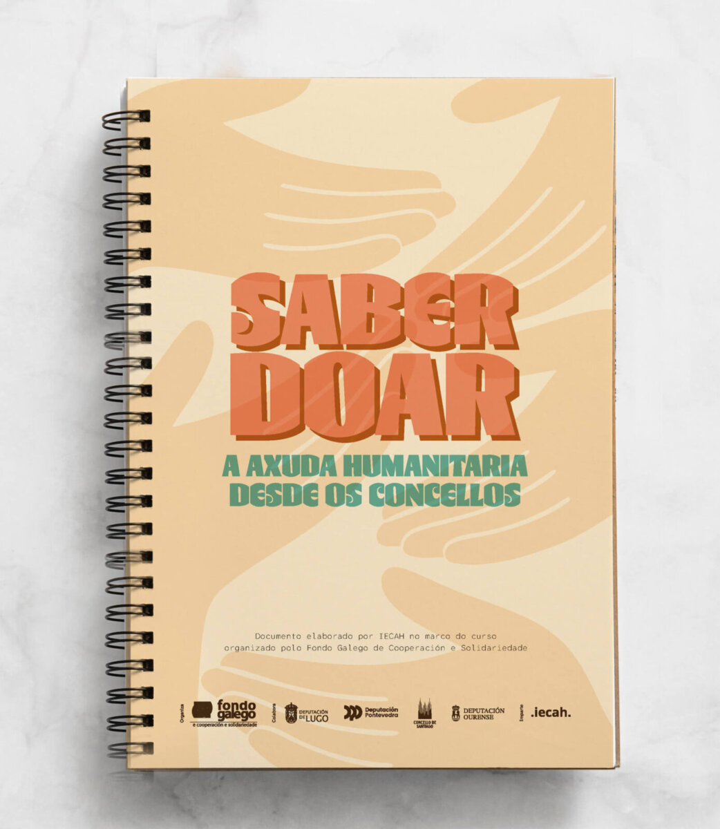 Guía Saber Doar — Desenho gráfico, paginação e preparação para impressão