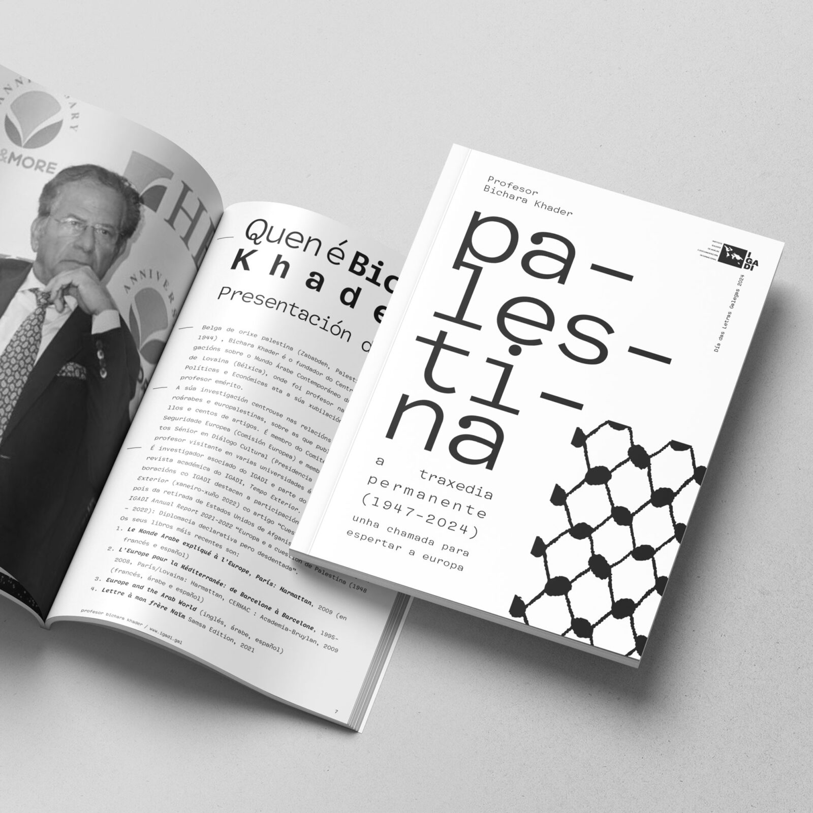 A Traxedia Permanente (1947–2024). Unha chamada para espertar a Europa — Diagramação editorial